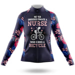 Cycling Nurse V4 - Women's Cycling Kit-Long Sleeve Jersey-Global Cycling Gear