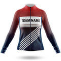 Custom Team Name S3 - Women's Cycling Kit-Long Sleeve Jersey-Global Cycling Gear