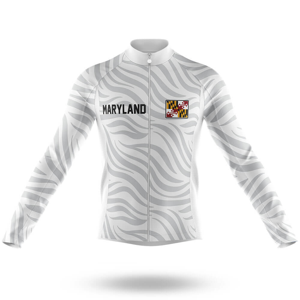 Maryland S8 - Men's Cycling Kit-Long Sleeve Jersey-Global Cycling Gear