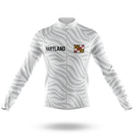 Maryland S8 - Men's Cycling Kit-Long Sleeve Jersey-Global Cycling Gear