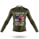 Stand For The Flag - Men's Cycling Kit-Long Sleeve Jersey-Global Cycling Gear