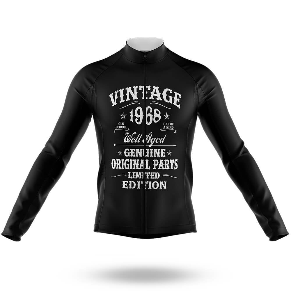 Retro Custom Year Vintage V2 - Men's Cycling Kit-Long Sleeve Jersey-Global Cycling Gear