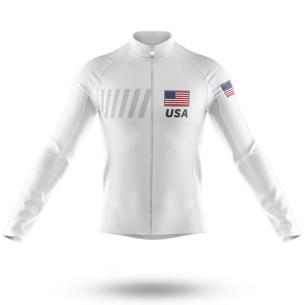 USA S9 - Men's Cycling Kit-Long Sleeve Jersey-Global Cycling Gear