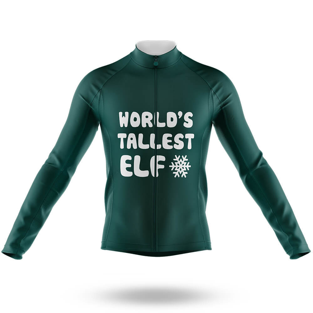 World's Tallest Elf - Men's Cycling Kit-Long Sleeve Jersey-Global Cycling Gear