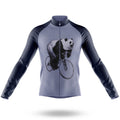 Cycling Panda - Men's Cycling Kit-Long Sleeve Jersey-Global Cycling Gear