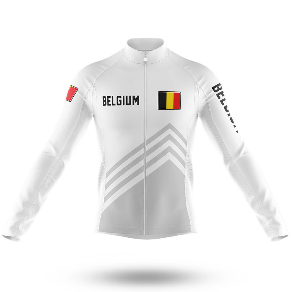 Belgium S5 - Men's Cycling Kit-Long Sleeve Jersey-Global Cycling Gear