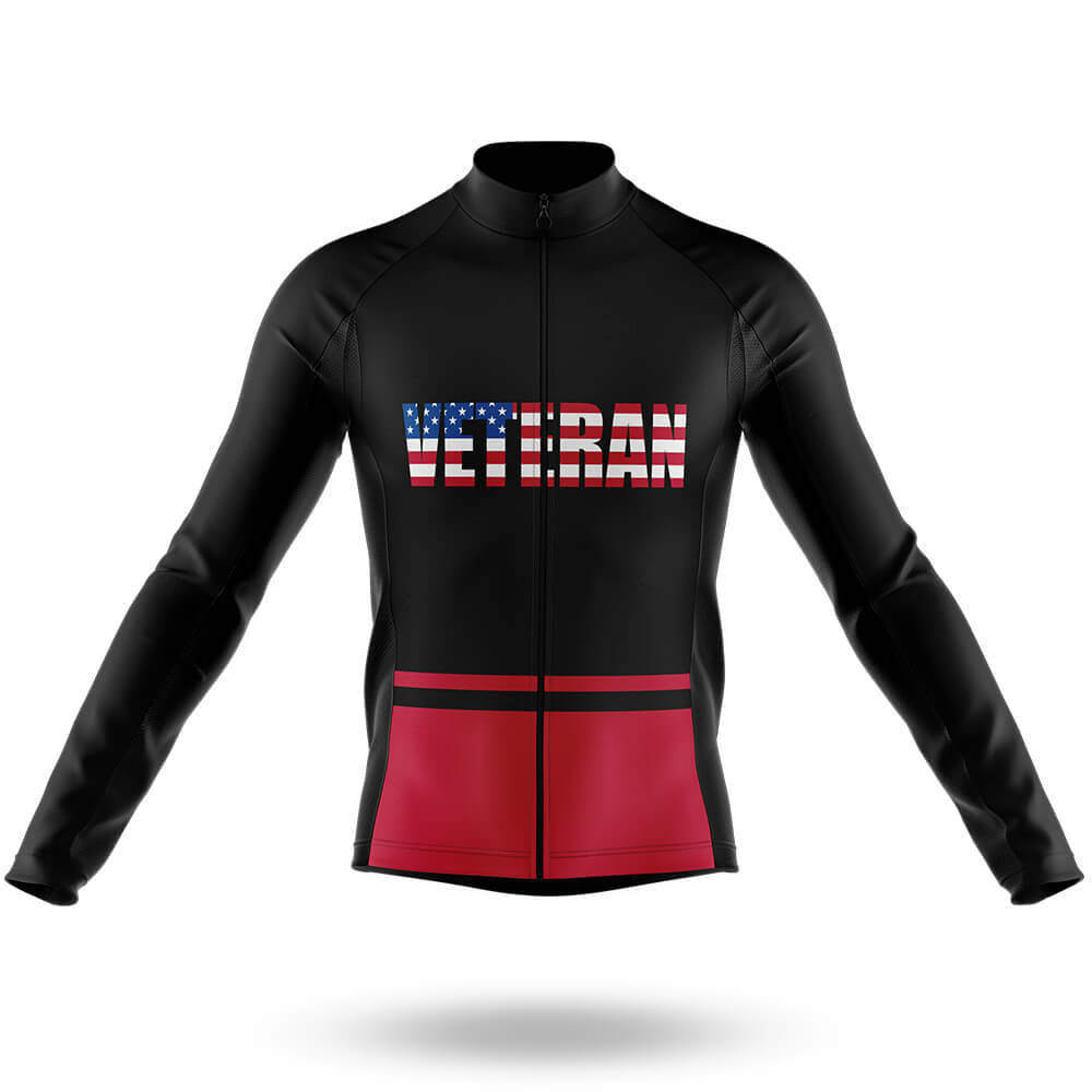 US Veteran - Men's Cycling Kit-Long Sleeve Jersey-Global Cycling Gear