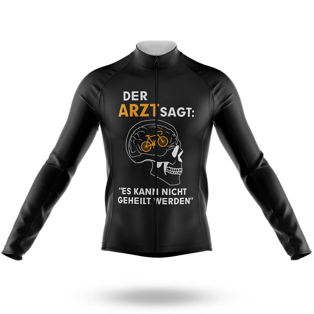 Es Kann Nicht Geheilt Werden - Men's Cycling Kit-Long Sleeve Jersey-Global Cycling Gear