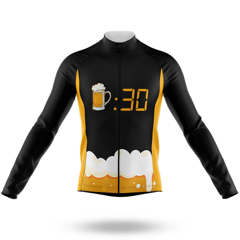 Beer Thirty - Men's Cycling Kit-Long Sleeve Jersey-Global Cycling Gear