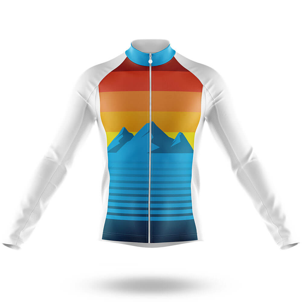 Sun Rise - Men's Cycling Kit-Long Sleeve Jersey-Global Cycling Gear