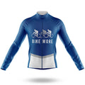 Bike More - Men's Cycling Kit-Long Sleeve Jersey-Global Cycling Gear