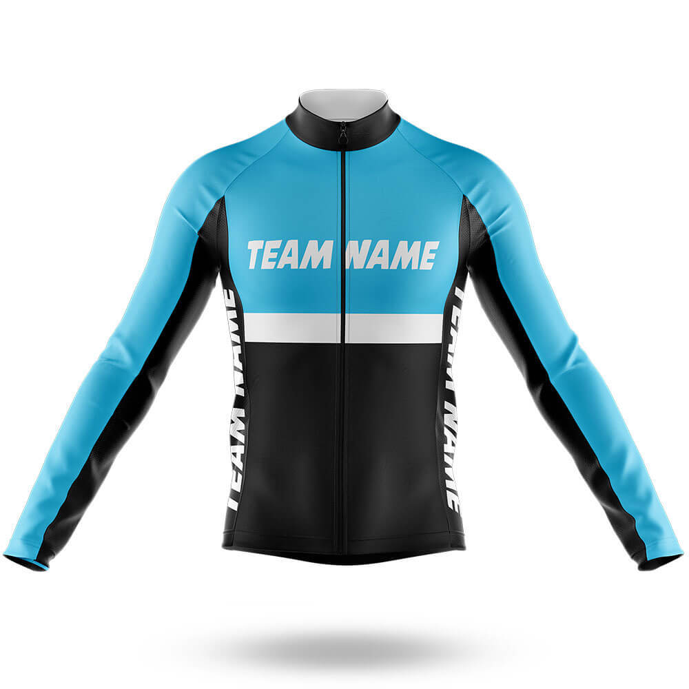 Custom Team Name M31 - Men's Cycling Kit-Long Sleeve Jersey-Global Cycling Gear