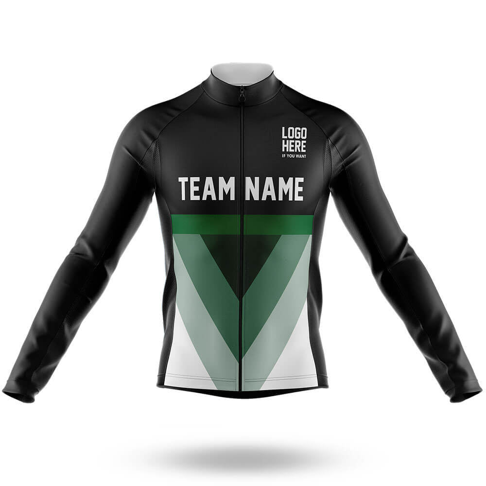 Custom Team Name S7 - Men's Cycling Kit-Long Sleeve Jersey-Global Cycling Gear