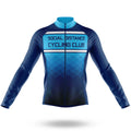 Social Distance Cycling Club - Men's Cycling Kit-Long Sleeve Jersey-Global Cycling Gear