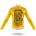 A Beer Drinker V2 - Men's Cycling Kit-Long Sleeve Jersey-Global Cycling Gear