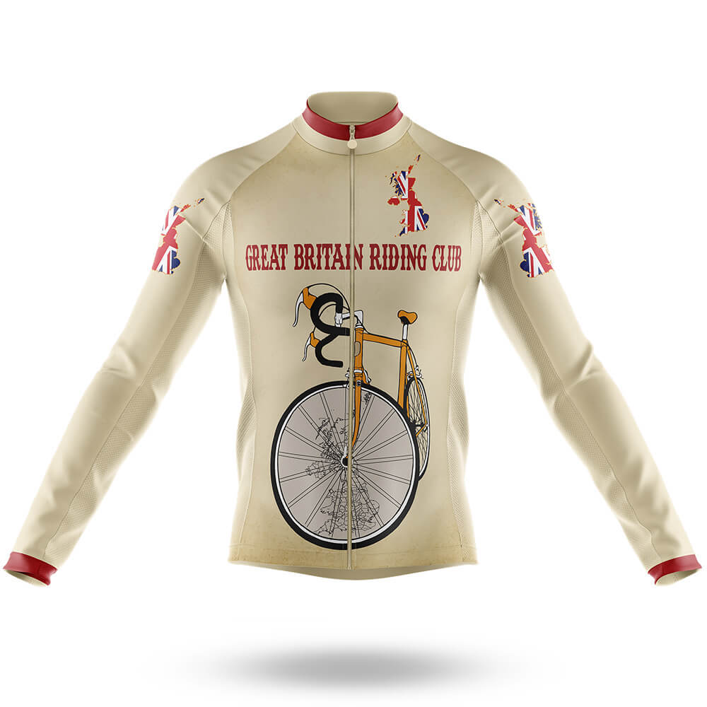 Great Britain Riding Club - Men's Cycling Kit-Long Sleeve Jersey-Global Cycling Gear