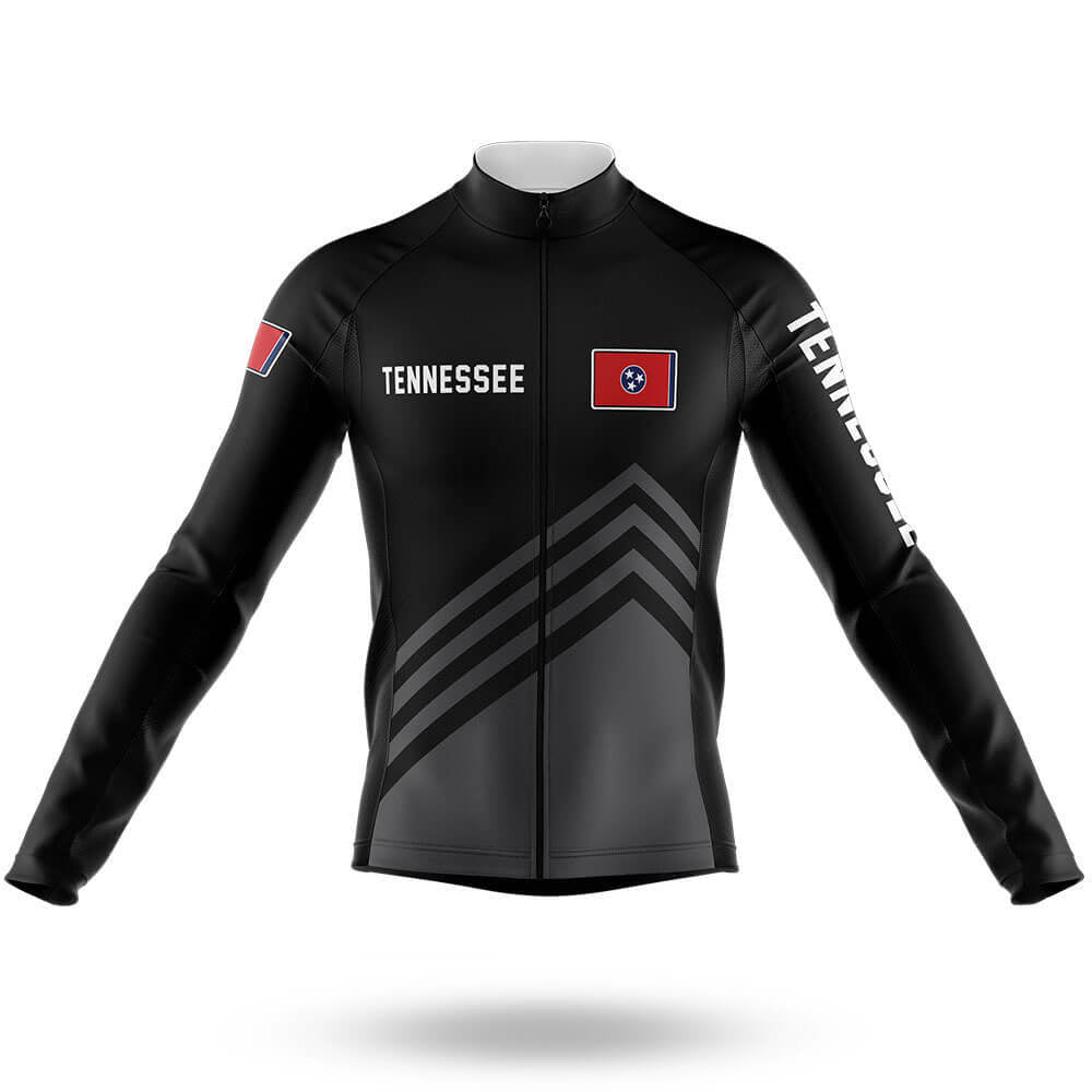 Tennessee S4 Black - Men's Cycling Kit-Long Sleeve Jersey-Global Cycling Gear