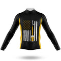 USA Craft Beer - Men's Cycling Kit-Long Sleeve Jersey-Global Cycling Gear