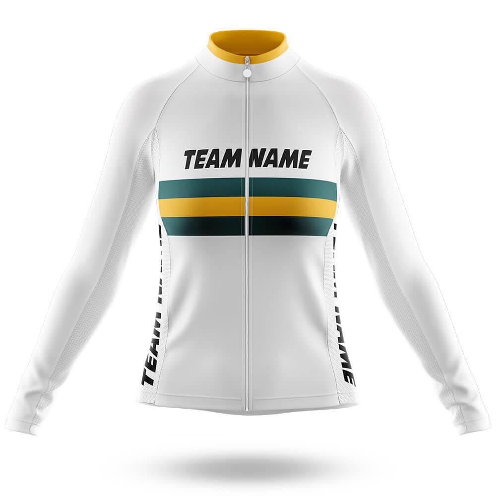 Custom Team Name M20 - Women's Cycling Kit-Long Sleeve Jersey-Global Cycling Gear