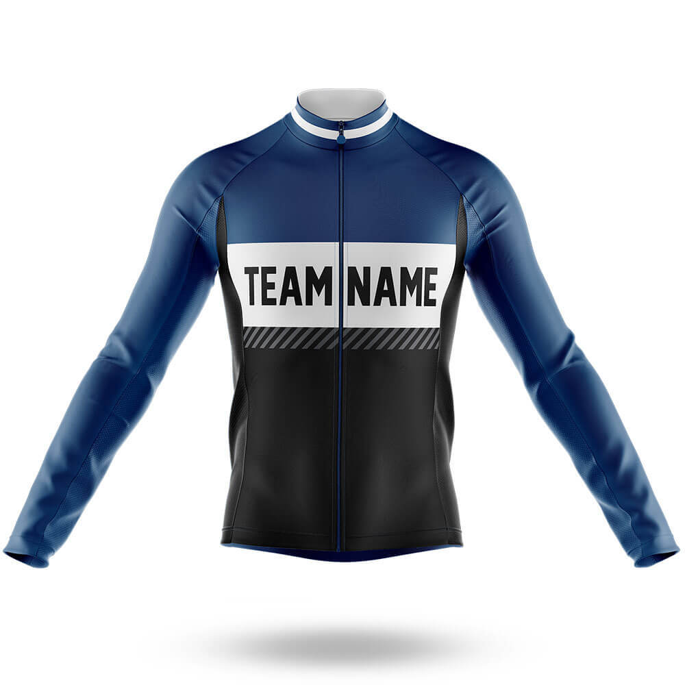 Custom Team Name S16 - Men's Cycling Kit-Long Sleeve Jersey-Global Cycling Gear