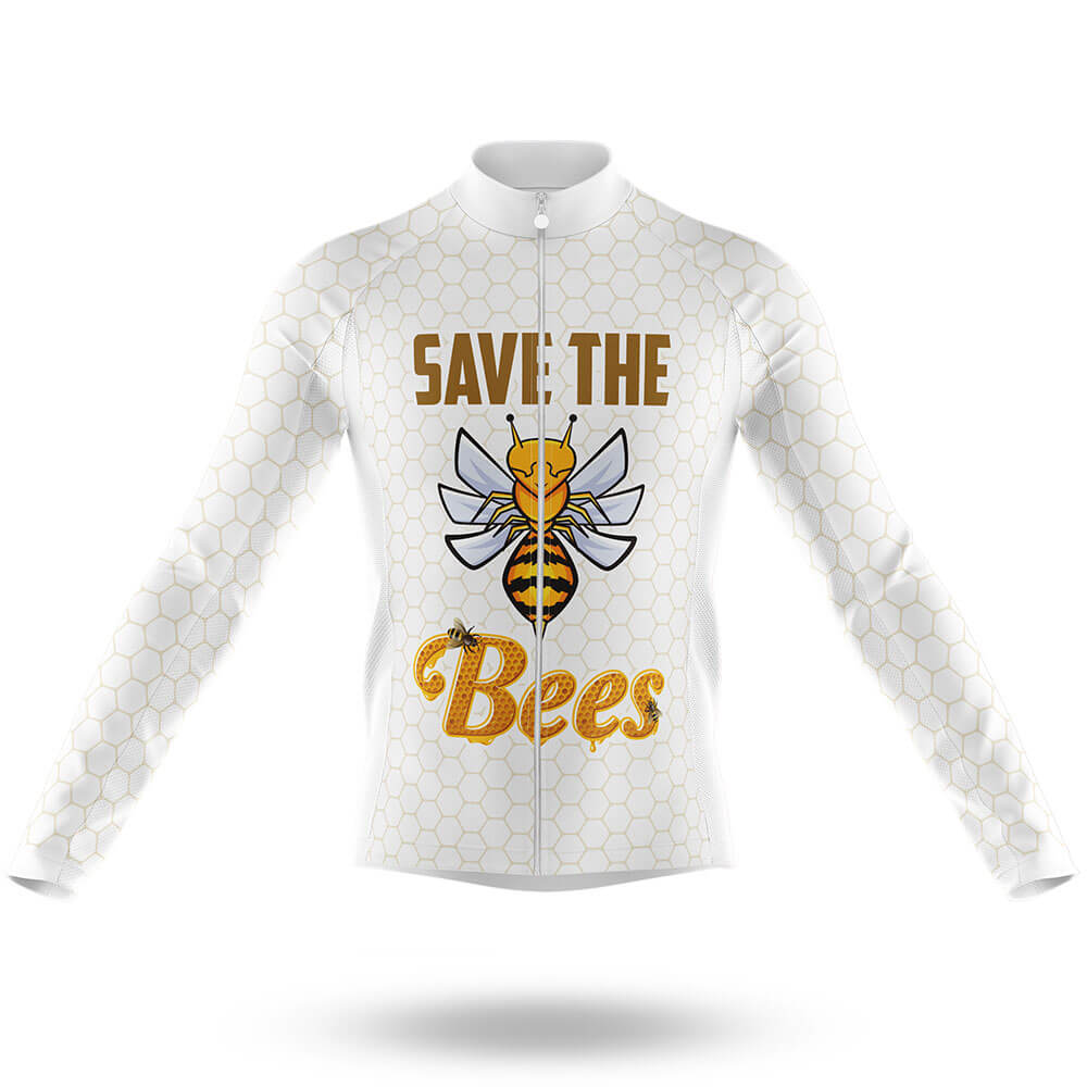 The Bees V6 - Men's Cycling Kit-Long Sleeve Jersey-Global Cycling Gear
