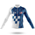 USA S16 - Men's Cycling Kit-Long Sleeve Jersey-Global Cycling Gear