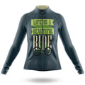 Beautiful Ride V5 - Women's Cycling Kit-Long Sleeve Jersey-Global Cycling Gear