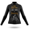 January Queens - Women's Cycling Kit-Long Sleeve Jersey-Global Cycling Gear