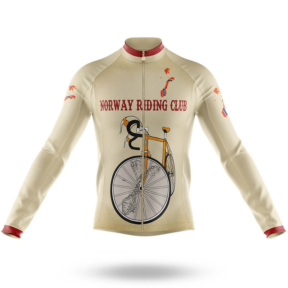 Norway Riding Club - Men's Cycling Kit-Long Sleeve Jersey-Global Cycling Gear
