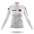 Tennessee S4 White - Women - Cycling Kit-Long Sleeve Jersey-Global Cycling Gear