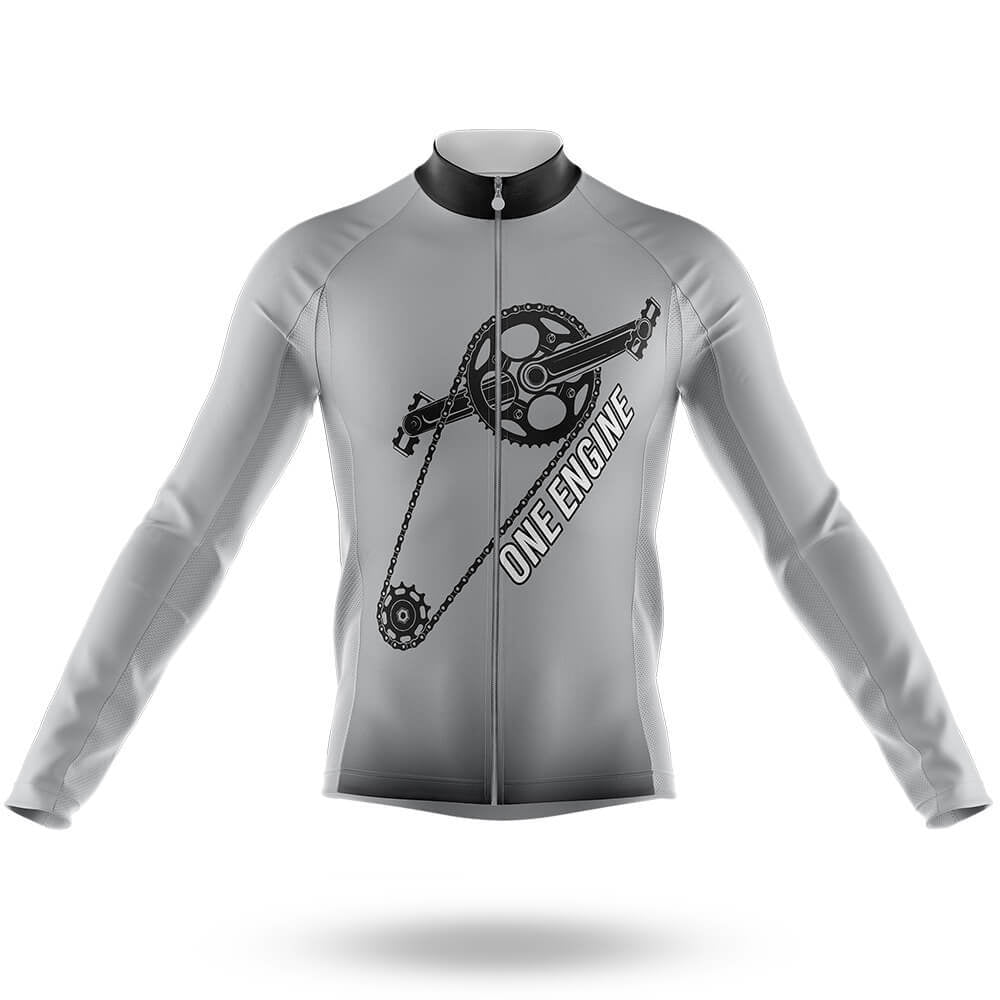 One Engine - Men's Cycling Kit-Long Sleeve Jersey-Global Cycling Gear