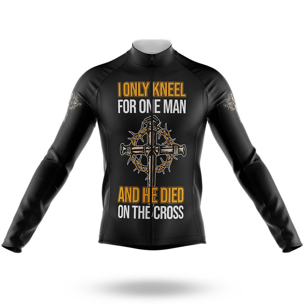 Only Kneel For One - Men's Cycling Kit-Long Sleeve Jersey-Global Cycling Gear