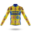 Donut Cycling Team - Men's Cycling Kit-Long Sleeve Jersey-Global Cycling Gear