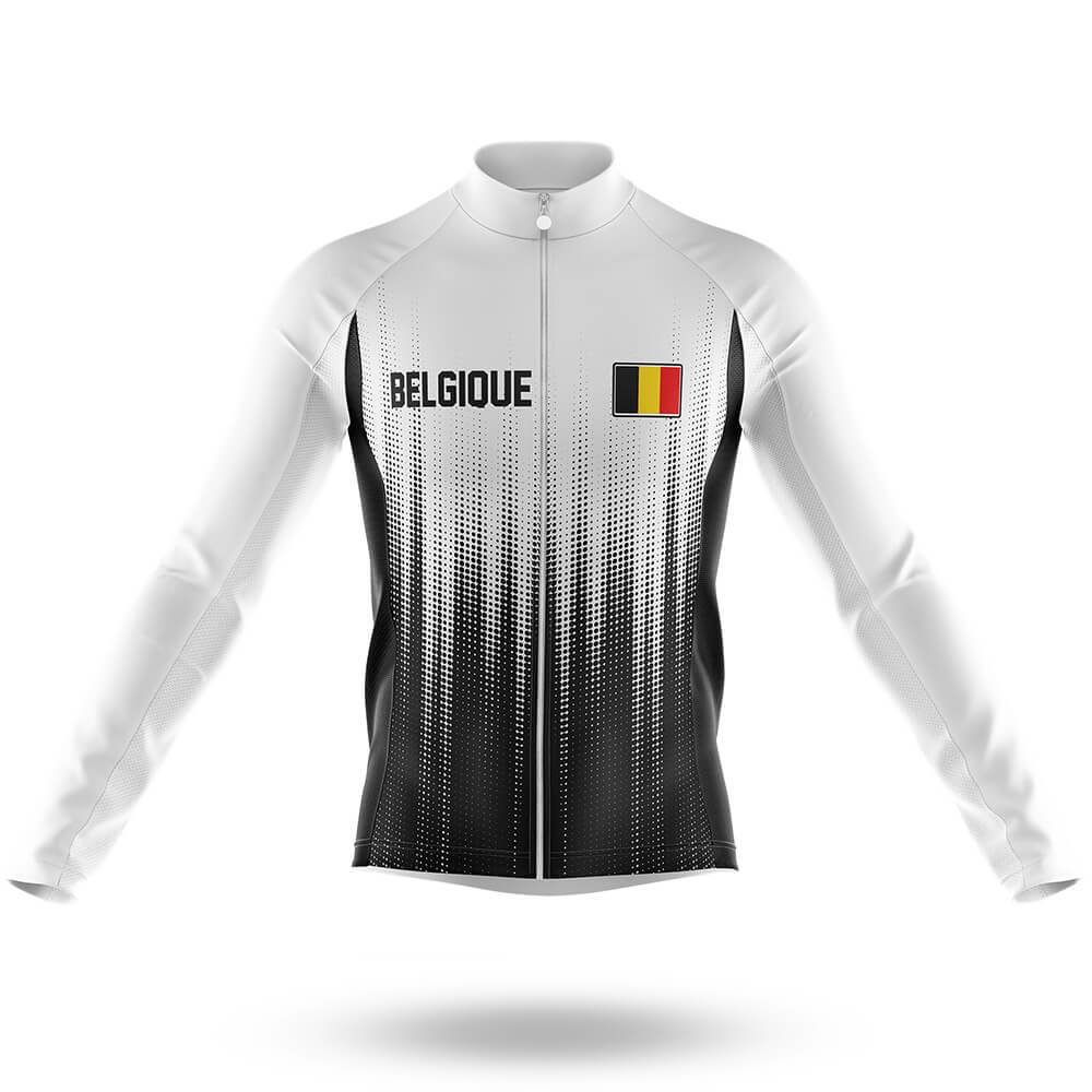 Belgique S14 - Men's Cycling Kit-Long Sleeve Jersey-Global Cycling Gear