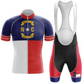 North Carolina Men's Cycling Kit-Jersey + Bibs-Global Cycling Gear