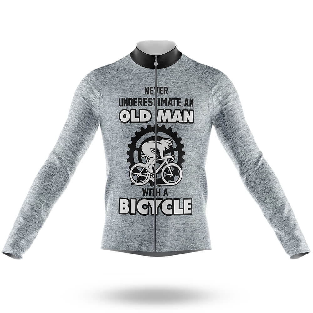 Old Man V10 - Men's Cycling Kit-Long Sleeve Jersey-Global Cycling Gear