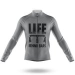 Life Behind Bars - Men's Cycling Kit-Long Sleeve Jersey-Global Cycling Gear