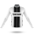 Custom Team Name M4 Black - Men's Cycling Kit-Long Sleeve Jersey-Global Cycling Gear