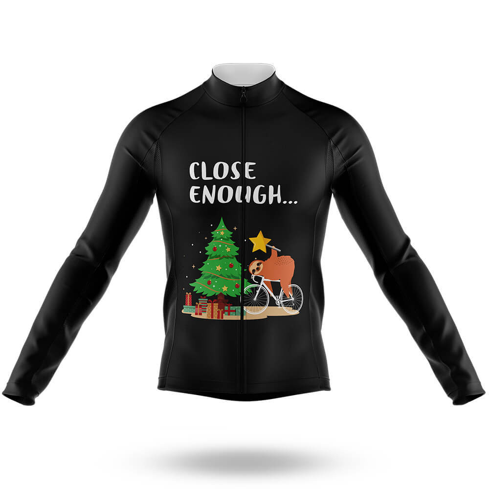Close Enough Sloth - Men's Cycling Kit-Long Sleeve Jersey-Global Cycling Gear