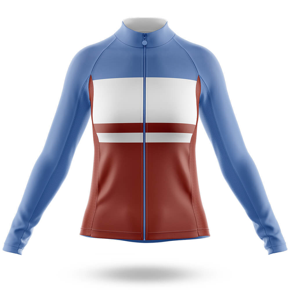 Classic - Women - Cycling Kit-Long Sleeve Jersey-Global Cycling Gear