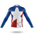 Texas - Men's Cycling Kit-Long Sleeve Jersey-Global Cycling Gear