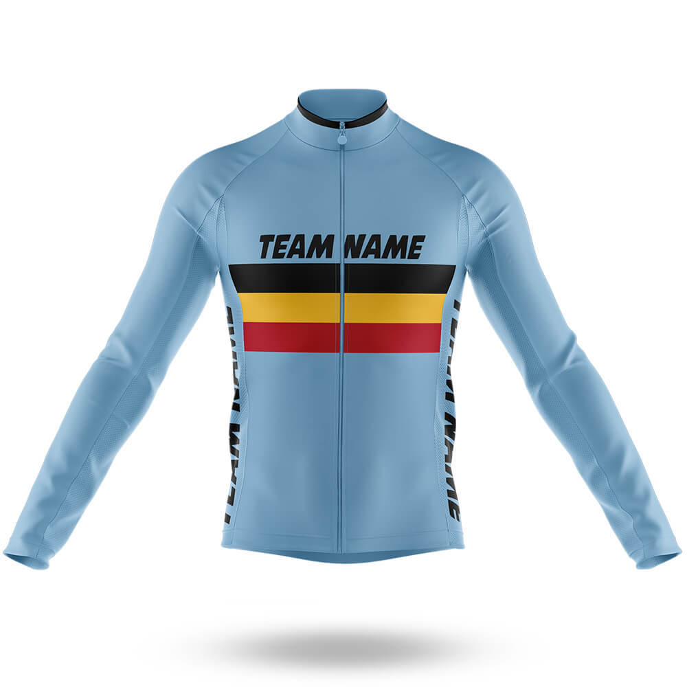 Custom Team Name M24 - Men's Cycling Kit-Long Sleeve Jersey-Global Cycling Gear