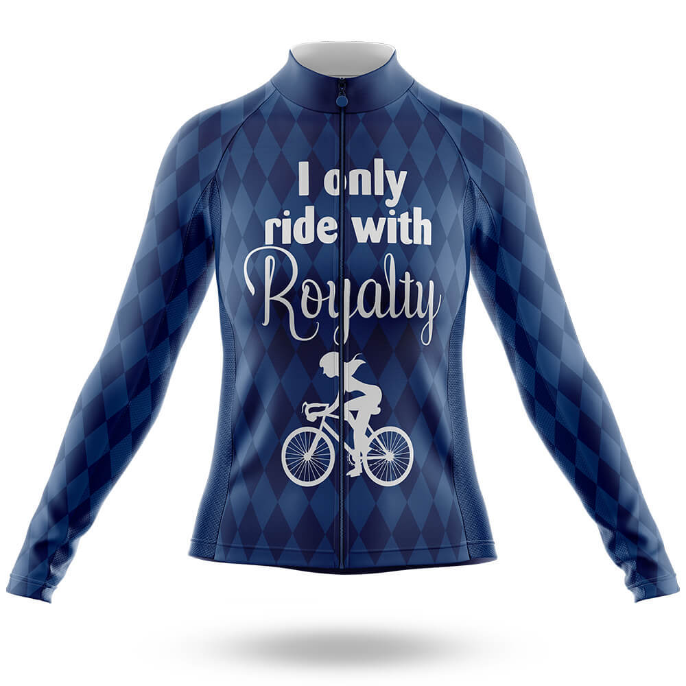 Ride With Royalty - Women - Cycling Kit-Long Sleeve Jersey-Global Cycling Gear