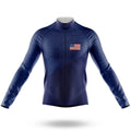 USA S21 - Men's Cycling Kit-Long Sleeve Jersey-Global Cycling Gear