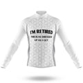 I'm Retired V4 - Men's Cycling Kit-Long Sleeve Jersey-Global Cycling Gear