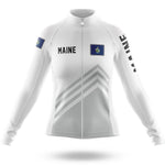 Maine S4 White - Women - Cycling Kit-Long Sleeve Jersey-Global Cycling Gear