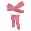 Pink - Arm And Leg Sleeves-S-Global Cycling Gear