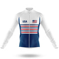 USA S27 - Men's Cycling Kit-Long Sleeve Jersey-Global Cycling Gear