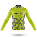 Texas S24 - Men's Cycling Kit-Long Sleeve Jersey-Global Cycling Gear