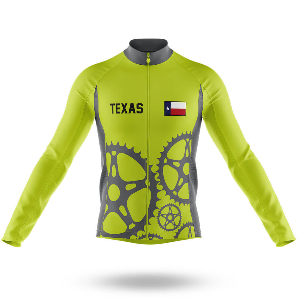 Texas S24 - Men's Cycling Kit-Long Sleeve Jersey-Global Cycling Gear